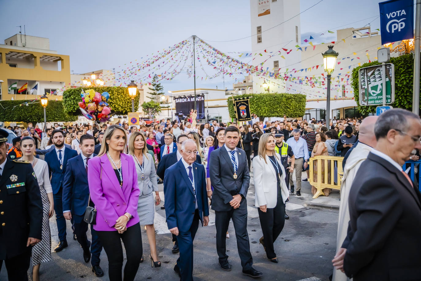 Así fue la procesión de San Isidro en El Parador
