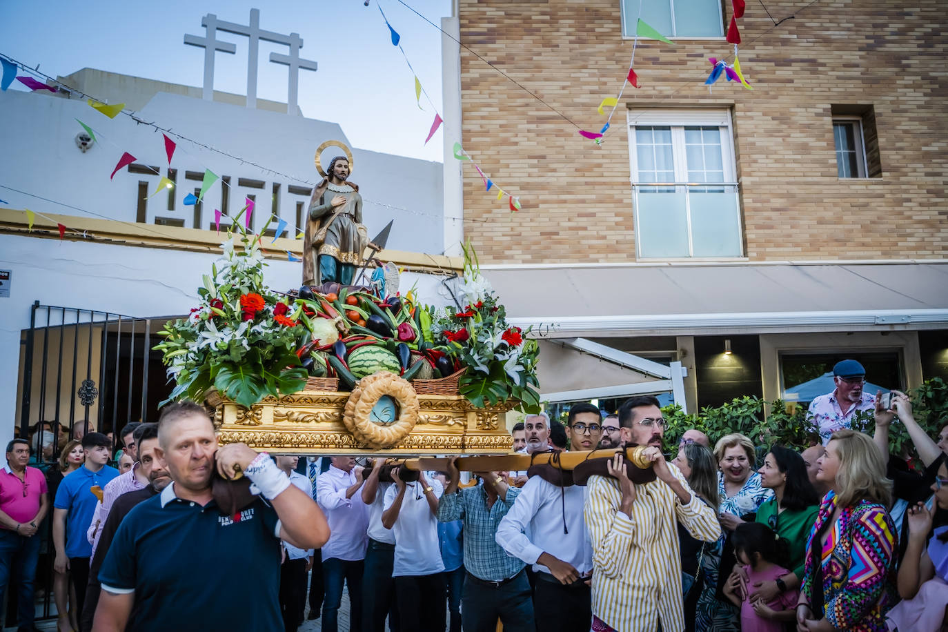 Así fue la procesión de San Isidro en El Parador