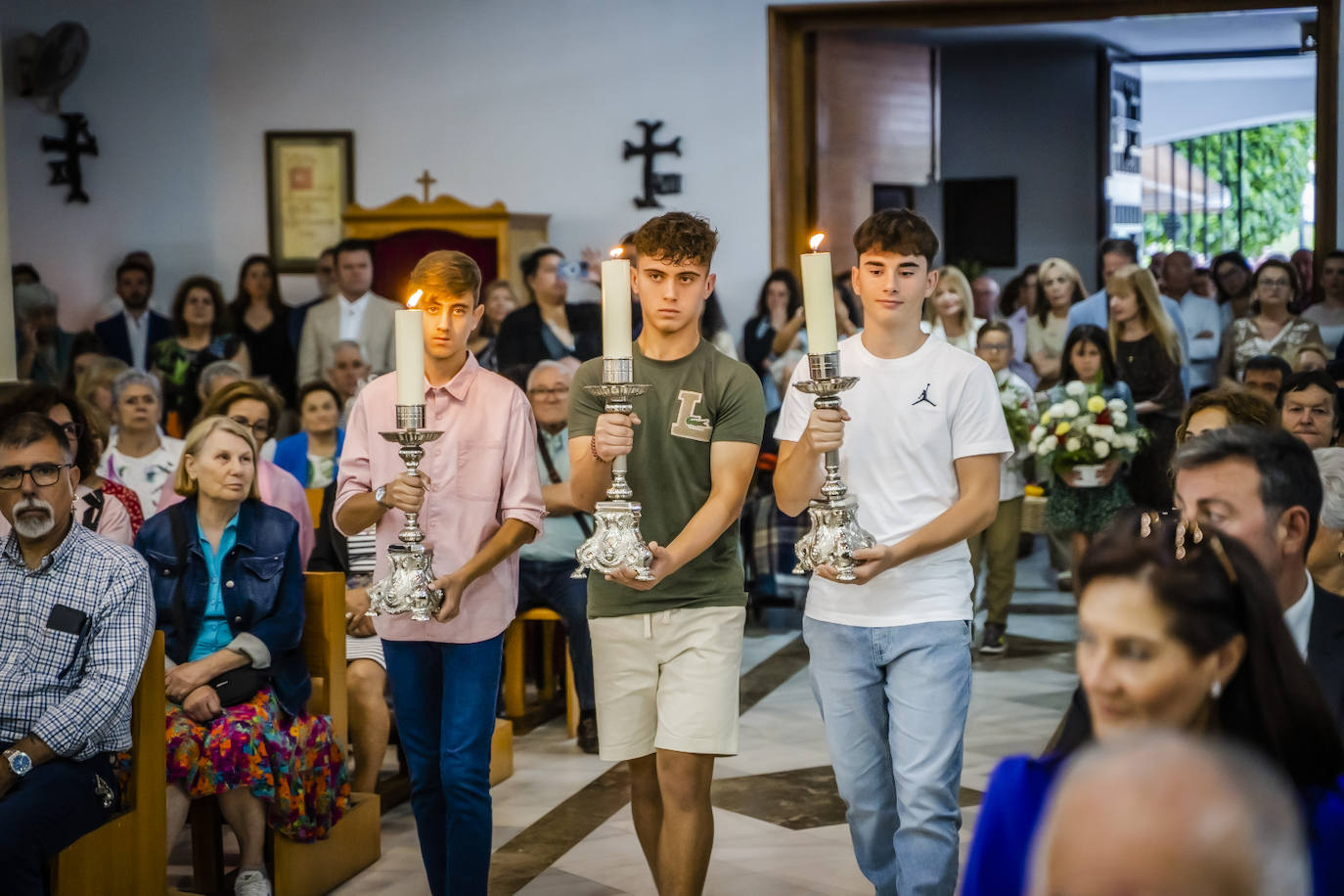Así fue la procesión de San Isidro en El Parador