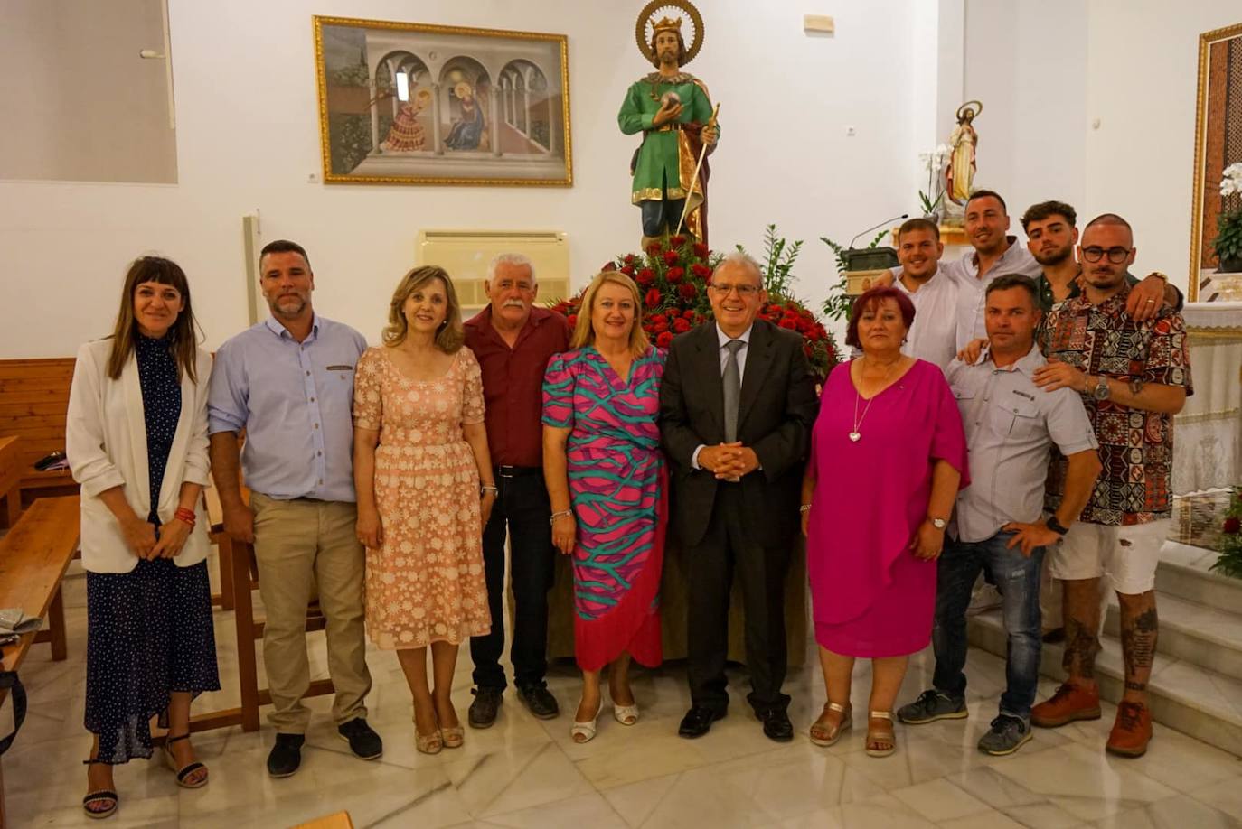 Así fue la procesión de San Fernando y La Milagrosa en Llanos de Vícar