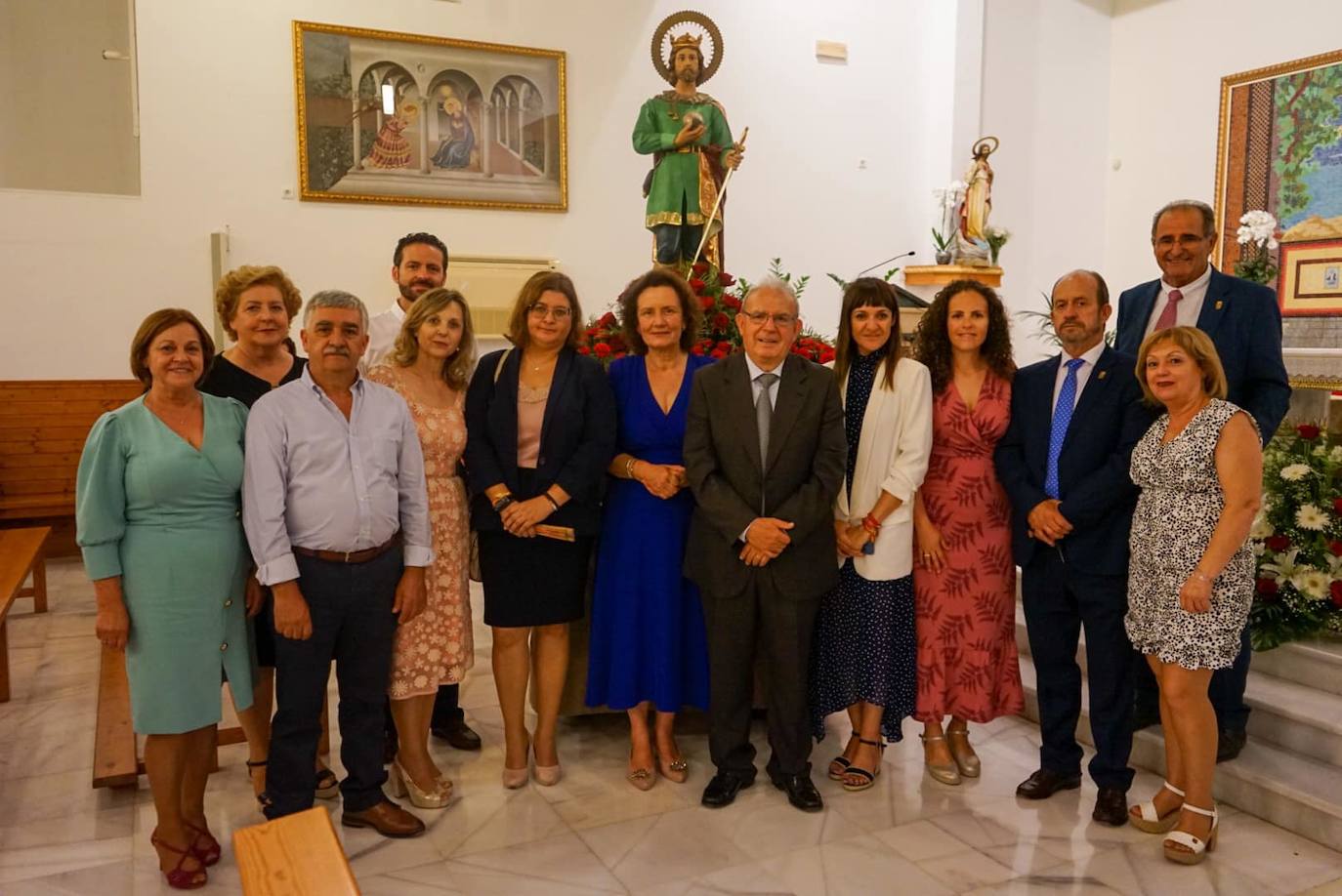 Así fue la procesión de San Fernando y La Milagrosa en Llanos de Vícar