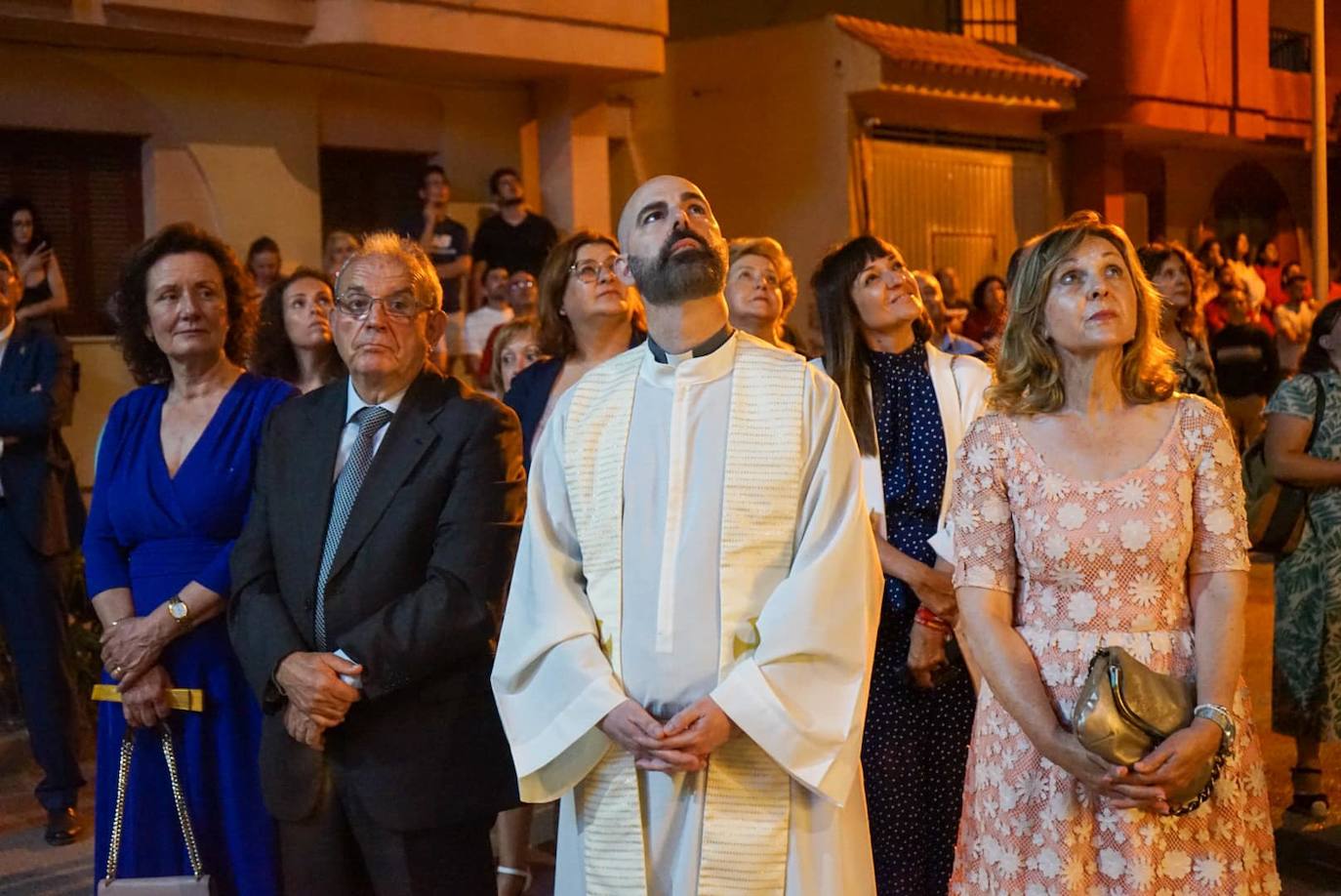 Así fue la procesión de San Fernando y La Milagrosa en Llanos de Vícar