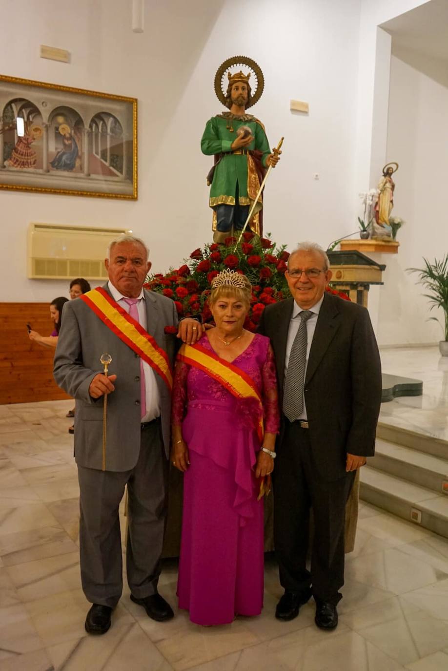 Así fue la procesión de San Fernando y La Milagrosa en Llanos de Vícar