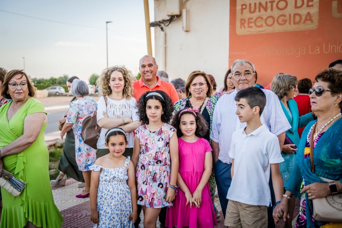 San Antonio y La Inmaculada procesionan por las calles de Cortijos de Marín en sus fiestas