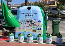 145 establecimientos apoyarán que Roquetas consiga una Bandera Verde de reciclado de vidrio