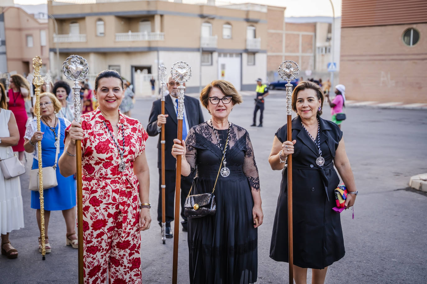 San Juan recorre las calles de Roquetas