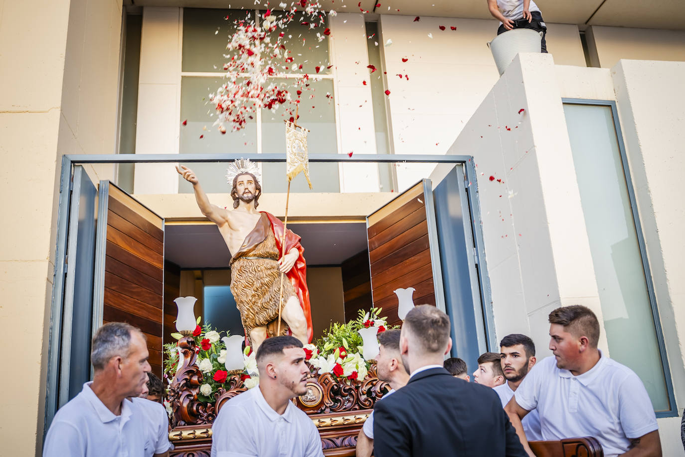 San Juan recorre las calles de Roquetas