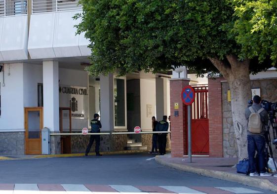 Vista de la Comandancia de la Guardia Civil en Almería.