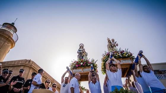 Roquetas de Mar se prepara para los días más grandes de sus fiestas patronales