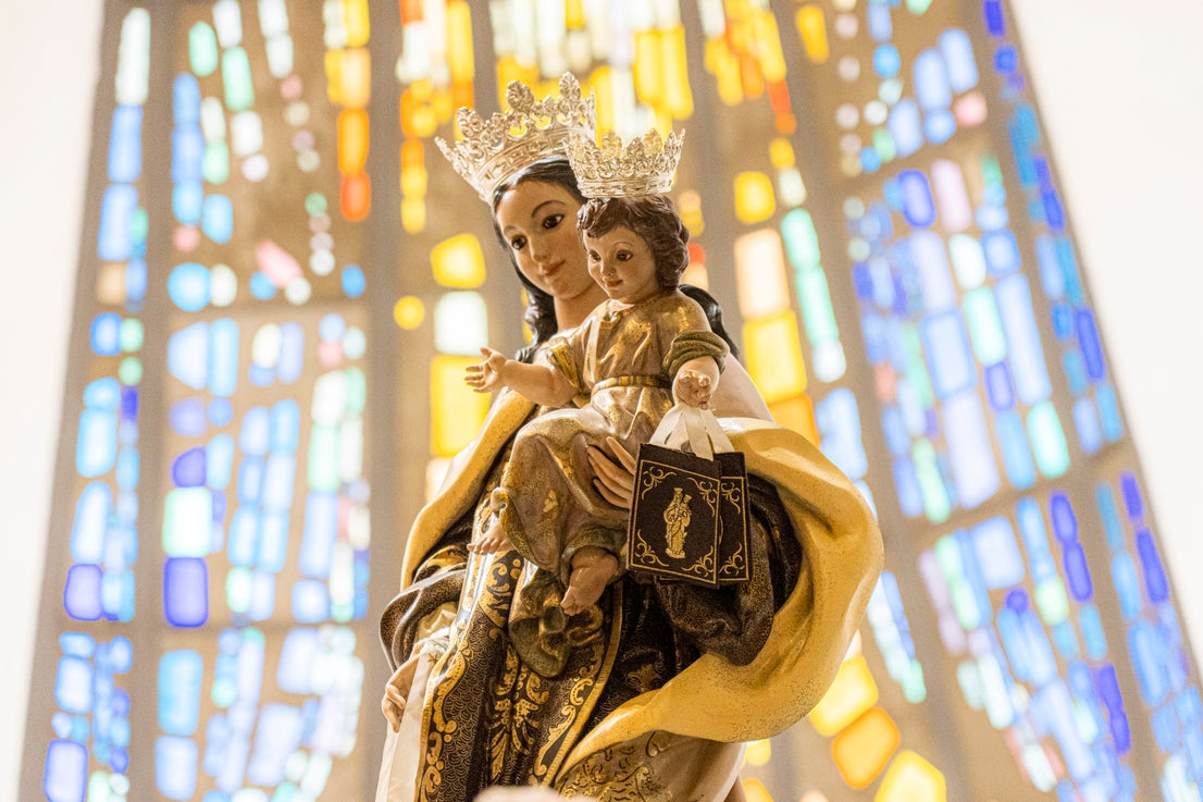 La Virgen del Carmen reúne a sus fieles en la procesión de Aguadulce
