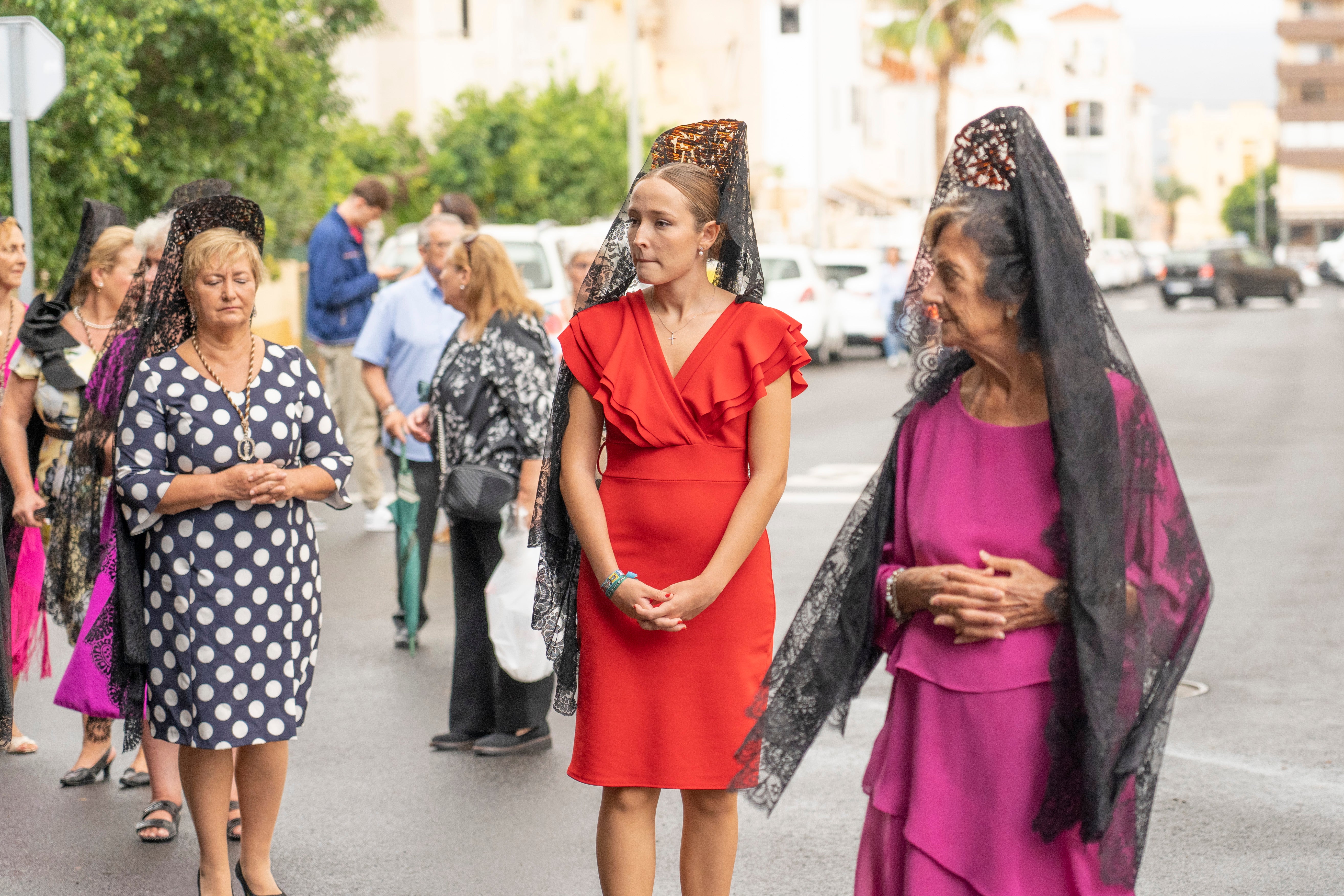 La Virgen del Carmen reúne a sus fieles en la procesión de Aguadulce