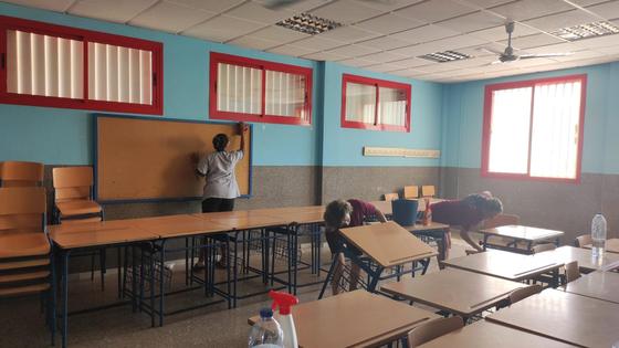 Los centros educativos de Vícar se ponen en marcha para el nuevo curso escolar