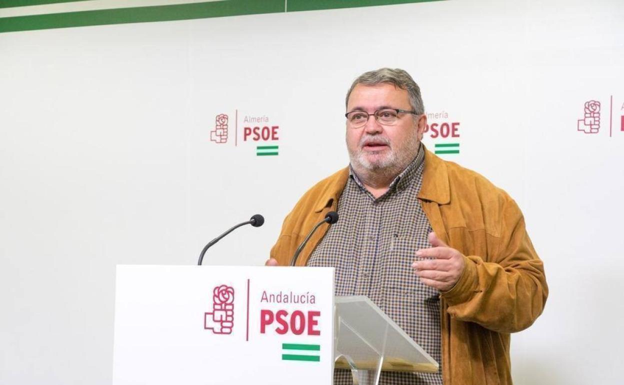 Manolo García, portavoz del PSOE, en una imagen de archivo.