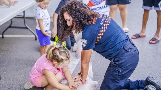 La Feria de la Movilidad de Roquetas de Mar enseña valores a los más jóvenes