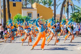 Una de las actividades de la feria de turismo de Roquetas de Mar.