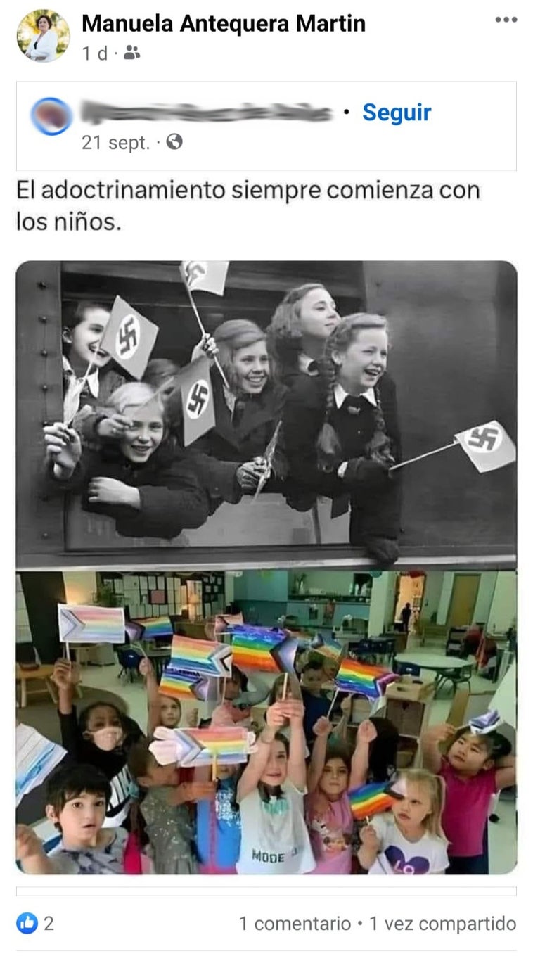 El equipo de Gobierno exige la dimisión de una concejala del PP por equiparar el adoctrinamiento nazi con la defensa del colectivo LGTB+