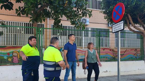 La Mojonera mejora la seguridad en entornos escolares de la zona