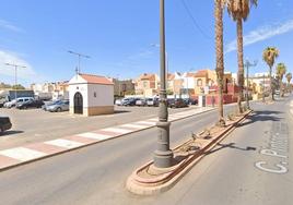 Calle donde sucedieron los hechos.