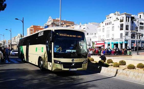 Exigen una ruta alternativa nocturna entre Almería y Roquetas de Mar