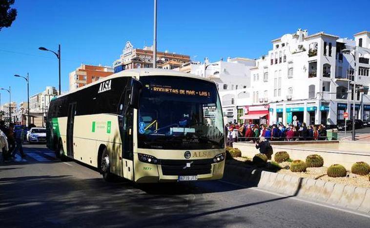 Exigen una ruta alternativa nocturna entre Almería y Roquetas de Mar