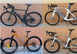 Detenido por robar en Sevilla, Cádiz y Jaén bicicletas de alta gama que vendía en Roquetas de Mar