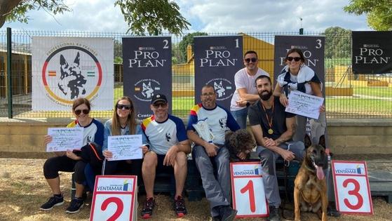 Roqueteros triunfan en el campeonato de Obediencia e Idt de Gibraltar durante el fin de semana