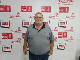 Imagen del portavoz del PSOE de Roquetas, Manolo García.