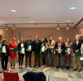 José Juan Rodríguez en representación de Roquetas de Mar.