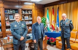 Despedida a Paco García, escolta de Gabriel Amat y Policía Local en el municipio