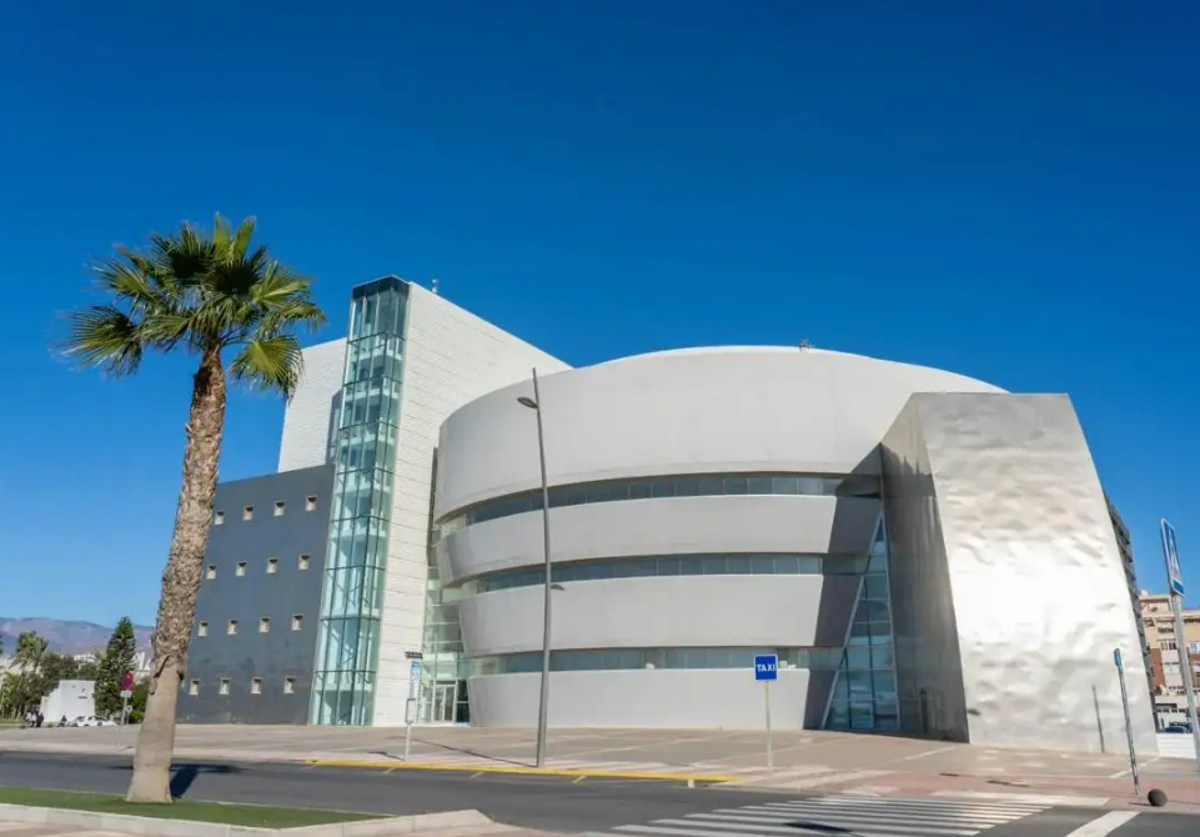 El Teatro Auditorio de Roquetas de Mar.