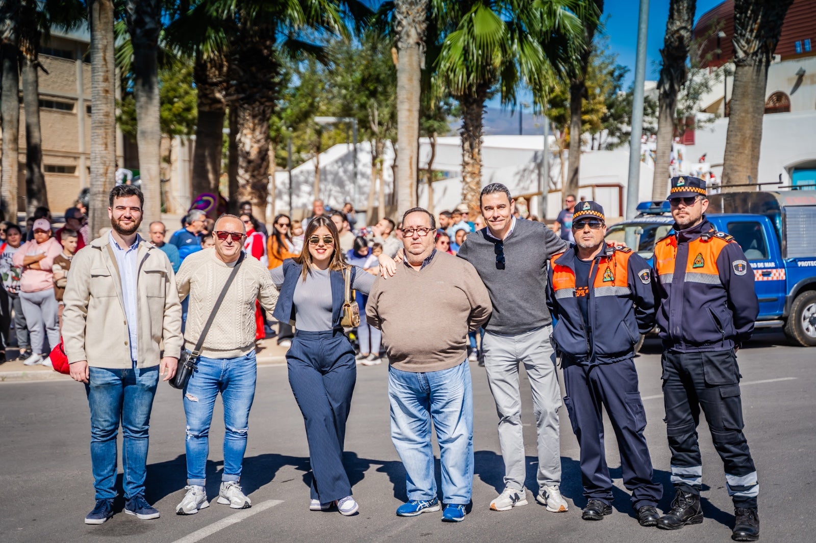 La imágenes del tradicional Entierro de la Sardina en Roquetas de Mar y El Parador