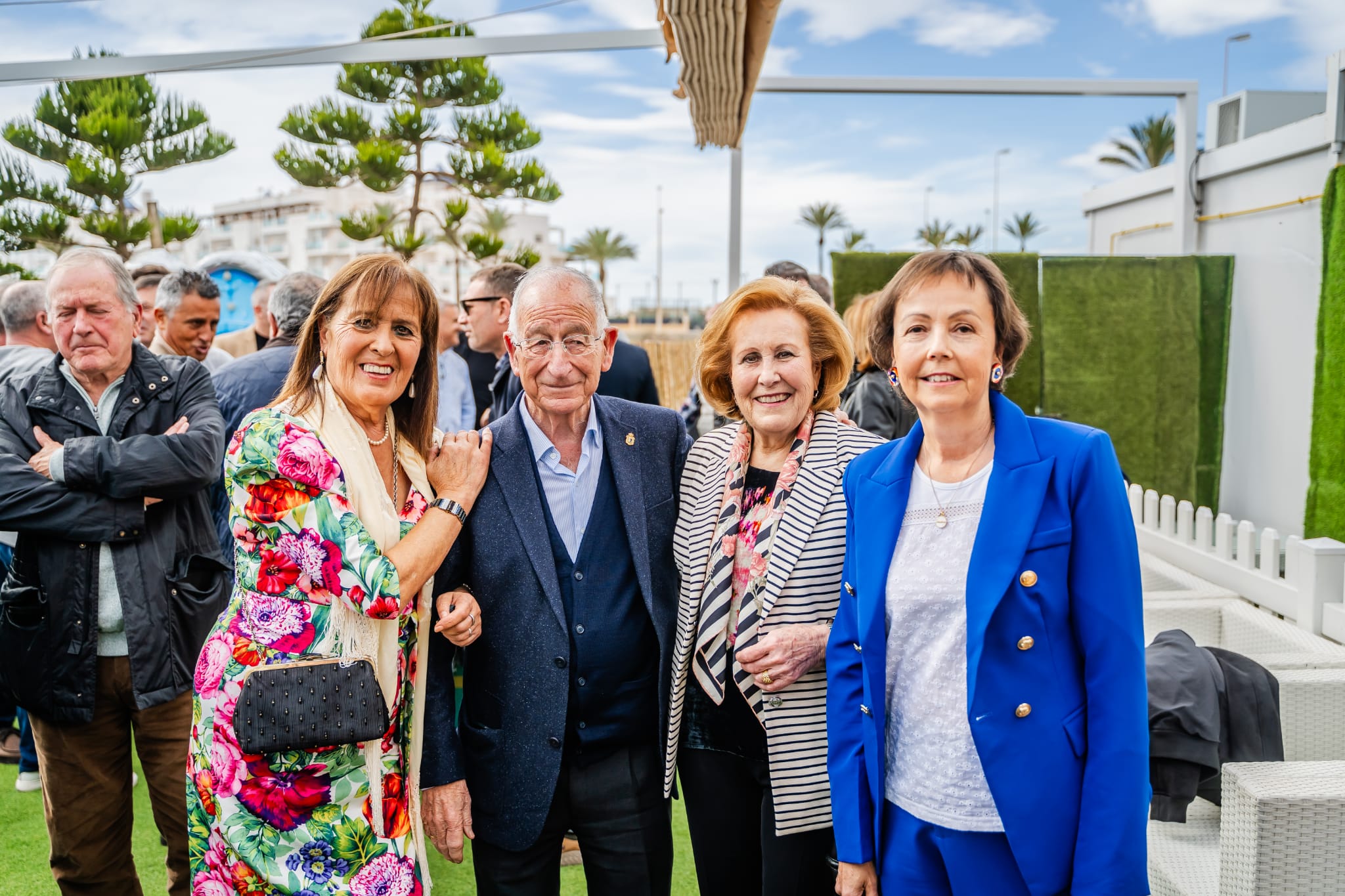 Las imágenes de la despedia de Francisco García, un policía único en Roquetas