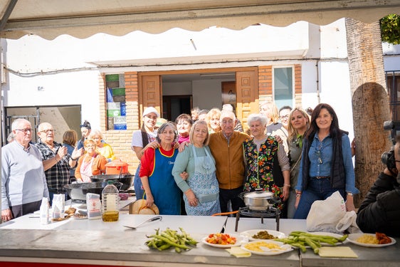 Así fueron las tradicionales migas por el Día de Andalucía