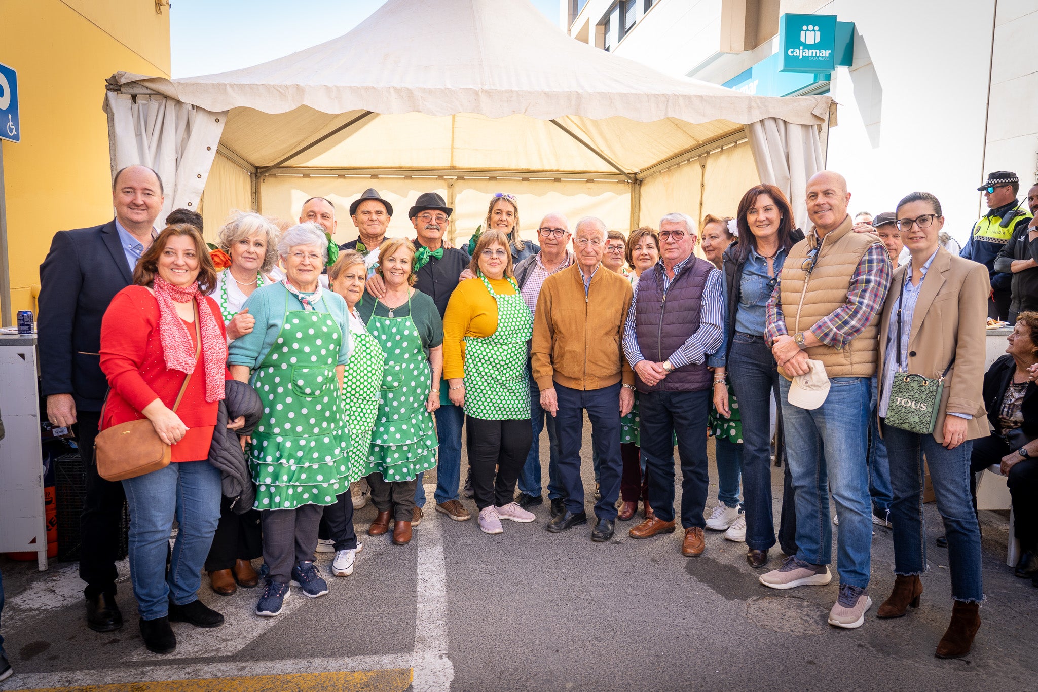 Así fueron las tradicionales migas por el Día de Andalucía