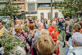 Así fue la procesión de las Palmas y Olivos