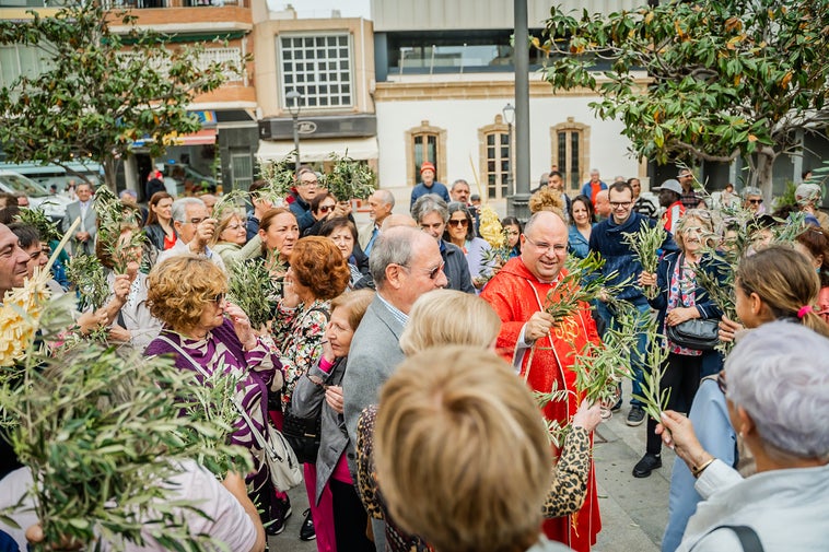 Así fue la procesión de las Palmas y Olivos