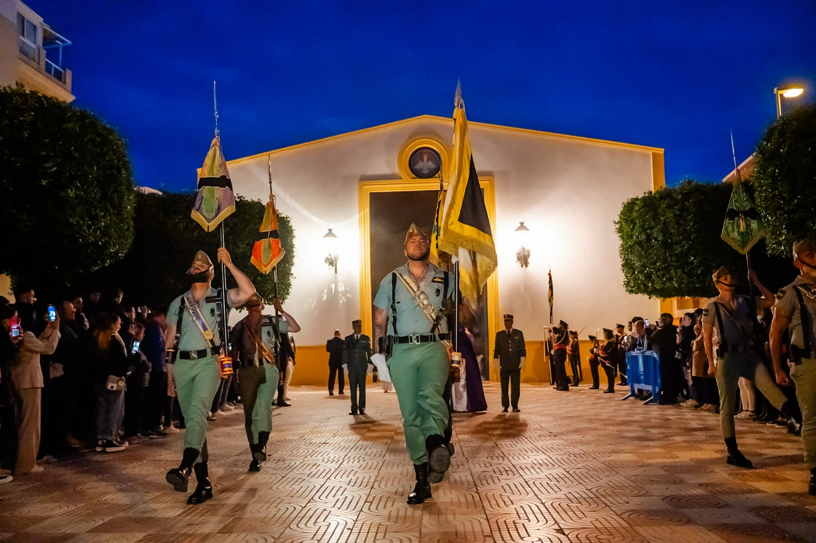 El Parador disfruta de su cofradía el Jueves Santo