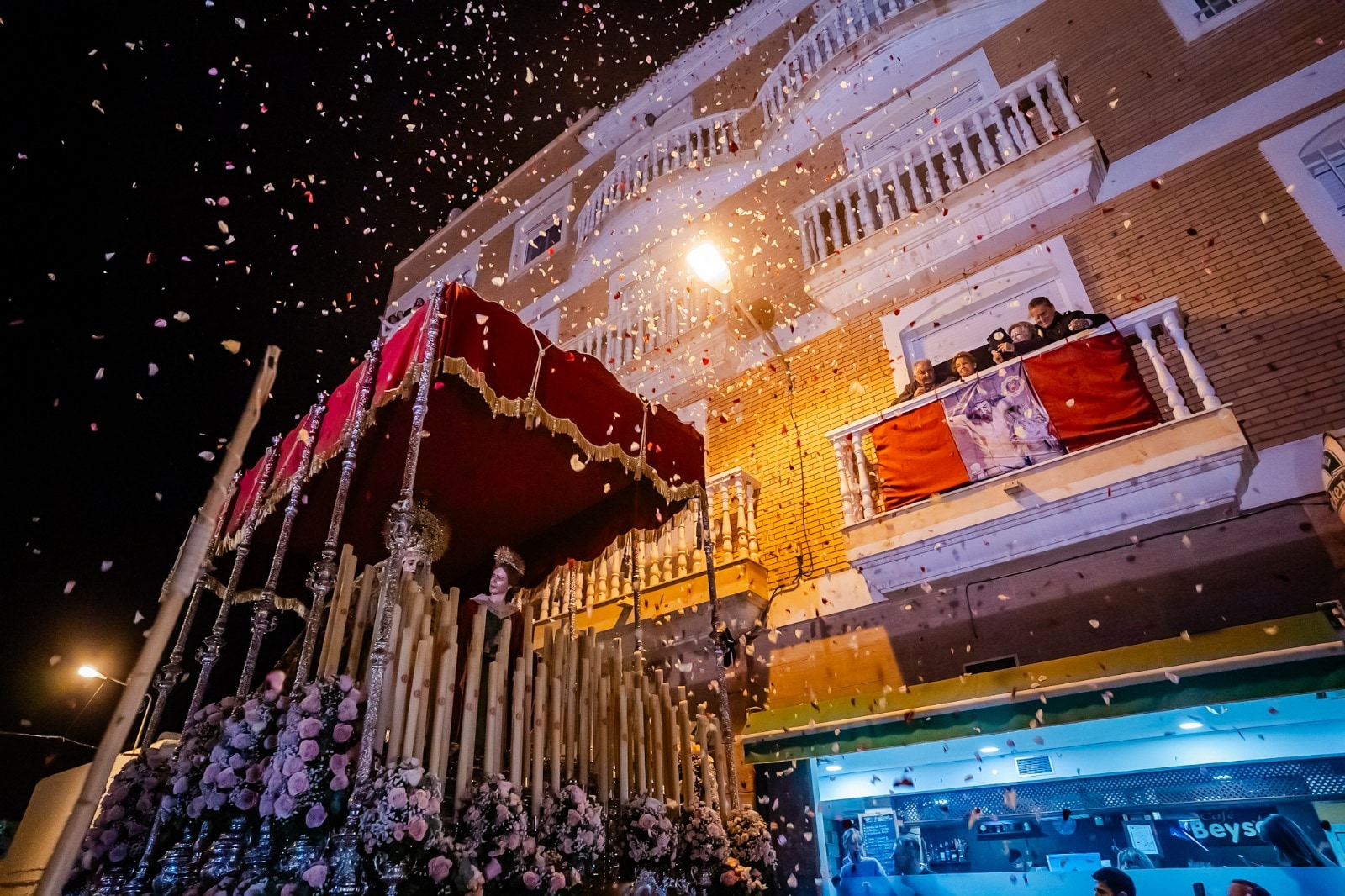 El Parador disfruta de su cofradía el Jueves Santo