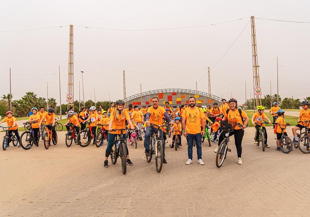 Día de la Bicicleta en la localidad de La Mojonera.