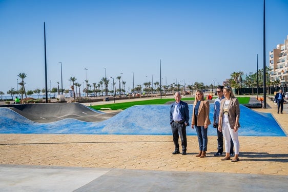 Un mosaico, jardines, y pistas deportivas: así será el nuevo parque de Roquetas