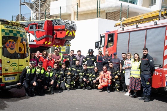 Roquetas refuerza la preparación ante las emergencias con un nuevo simulacro
