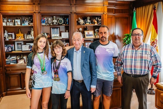 Imagen del encuentro en el Ayuntamiento de Roquetas de Mar.