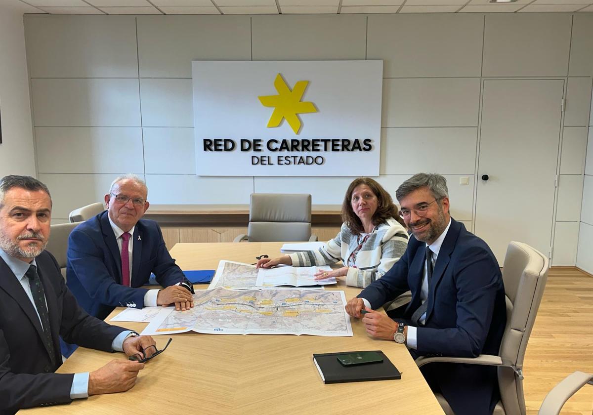 El nuevo enlace de la autovía A-7 se encuentra cada vez más cerca de su llegada al municipio vicario