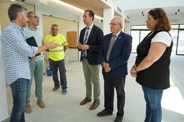 El subdelegado de Gobierno, José María Martín, visitó las nuevas instalaciones en Vícar.