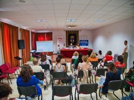 Uno de los momentos del evento en Roquetas de Mar.