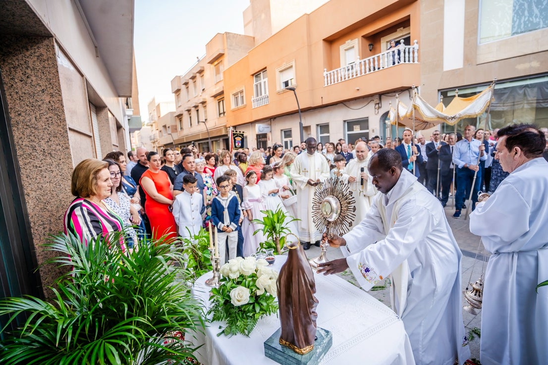El Corpus de Roquetas de Mar, Aguadulce y El Parador, en imágenes