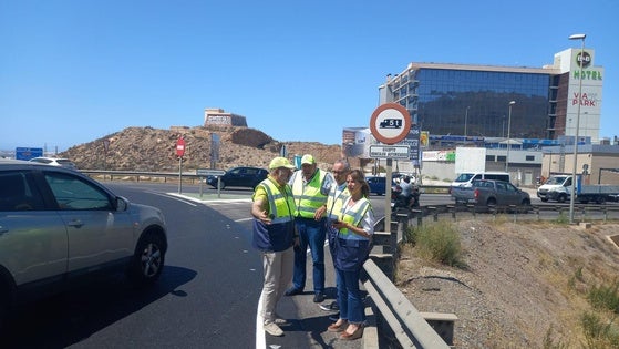 Finalizan las obras de La Glorieta de Viapark y del acceso a El Parador