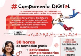 Imagen del cartel promocional del curso veraniego.