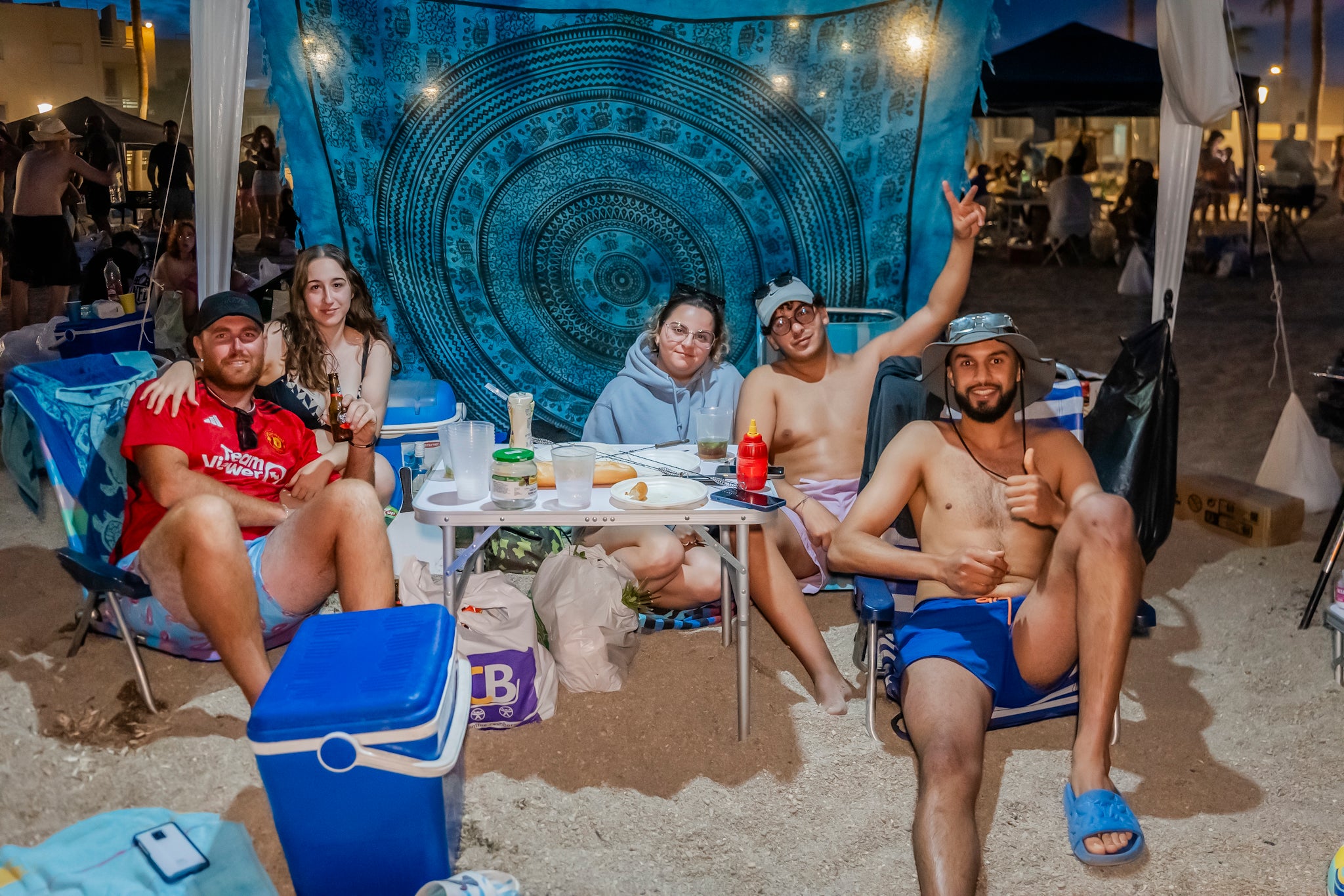 Así fue la Noche de San Juan en Roquetas de Mar