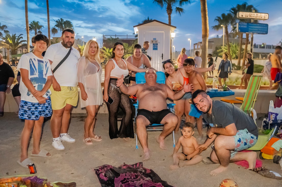 Así fue la Noche de San Juan en Roquetas de Mar